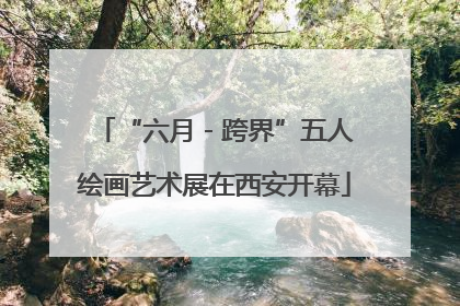 “六月 - 跨界”五人绘画艺术展在西安开幕