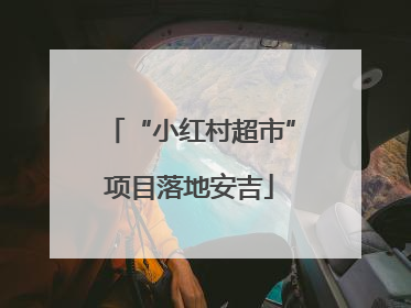 “小红村超市”项目落地安吉