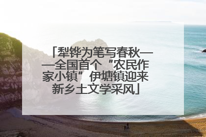 犁铧为笔写春秋——全国首个“农民作家小镇”伊塘镇迎来新乡土文学采风
