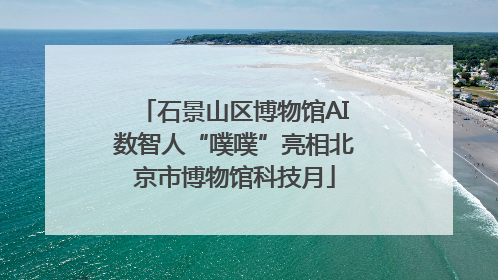 石景山区博物馆AI数智人“噗噗”亮相北京市博物馆科技月
