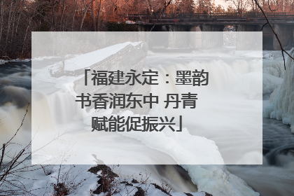 福建永定：墨韵书香润东中 丹青赋能促振兴