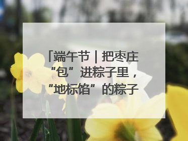 端午节｜把枣庄“包”进粽子里，“地标馅”的粽子诞生了！