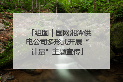 组图｜国网湘潭供电公司多形式开展“计量”主题宣传