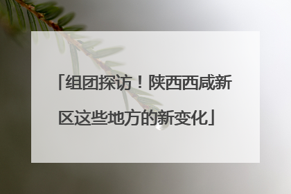 组团探访！陕西西咸新区这些地方的新变化
