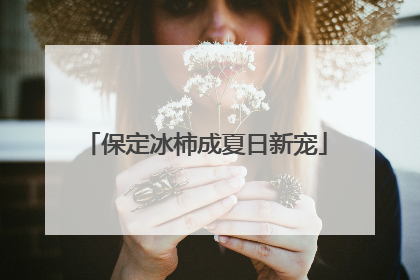 保定冰柿成夏日新宠