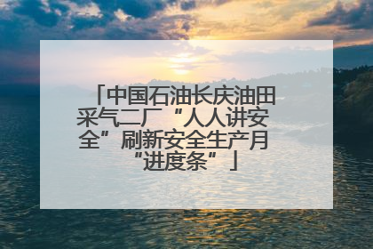 中国石油长庆油田采气二厂“人人讲安全”刷新安全生产月“进度条”