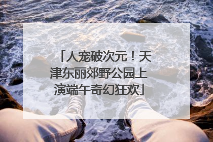 人宠破次元！天津东丽郊野公园上演端午奇幻狂欢