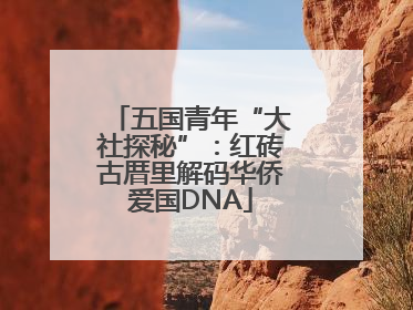 五国青年“大社探秘”：红砖古厝里解码华侨爱国DNA