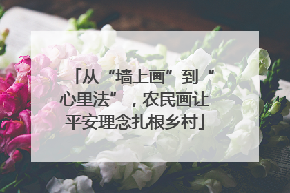 从“墙上画”到“心里法”，农民画让平安理念扎根乡村