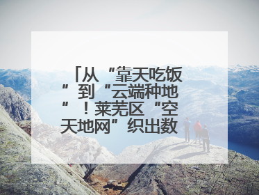 从“靠天吃饭”到“云端种地”！莱芜区“空天地网”织出数字农业新图景