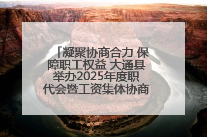 凝聚协商合力 保障职工权益 大通县举办2025年度职代会暨工资集体协商现场观摩交流活动