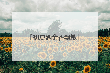 初夏洒金香飘散