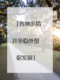 各地多措并举稳外贸促发展