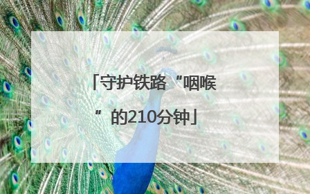 守护铁路“咽喉”的210分钟