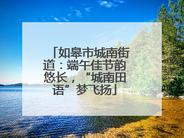 如皋市城南街道：端午佳节韵悠长，“城南田语”梦飞扬