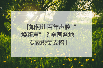 如何让百年声腔“焕新声”？全国各地专家密集支招