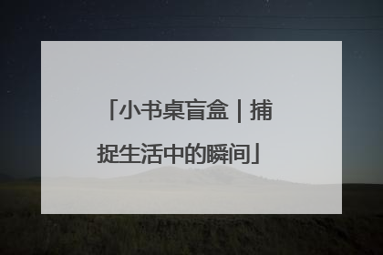 小书桌盲盒｜捕捉生活中的瞬间
