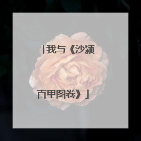 我与《沙颍百里图卷》