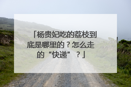 杨贵妃吃的荔枝到底是哪里的？怎么走的“快递”？