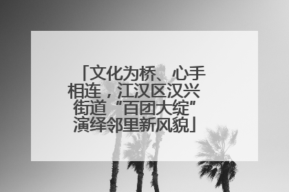 文化为桥、心手相连，江汉区汉兴街道“百团大绽”演绎邻里新风貌