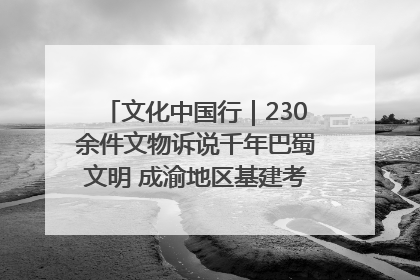 文化中国行｜230余件文物诉说千年巴蜀文明 成渝地区基建考古成果展开展