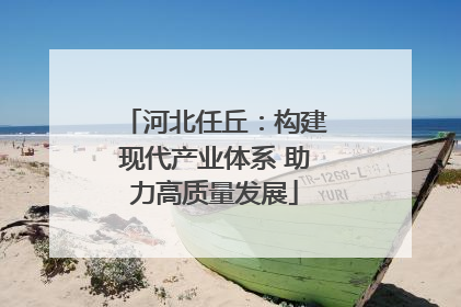 河北任丘：构建现代产业体系 助力高质量发展
