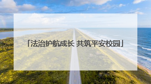 法治护航成长 共筑平安校园