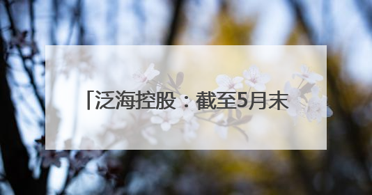 泛海控股：截至5月末，未能按期偿还本金余额328.13亿元
