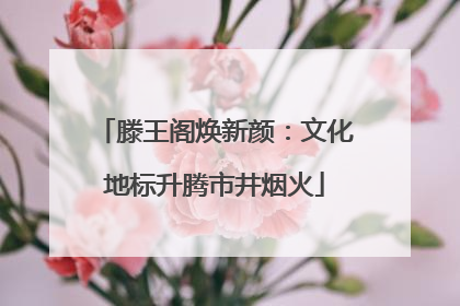 滕王阁焕新颜：文化地标升腾市井烟火