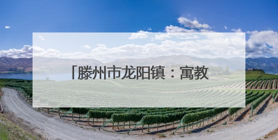 滕州市龙阳镇：寓教于乐激发科学兴趣 创新实践培育未来人才