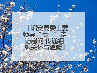诏安县委主要领导“七一”走访慰问 传递组织关怀与温暖