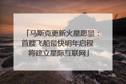 马斯克更新火星愿景：首艘飞船最快明年启程 将建立星际互联网