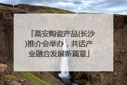 高安陶瓷产品(长沙)推介会举办，共话产业融合发展新篇章