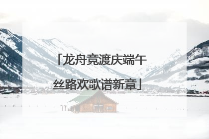 龙舟竞渡庆端午 丝路欢歌谱新章