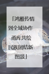 鸿雁传情到全域协作 甬库共绘民族团结新图景