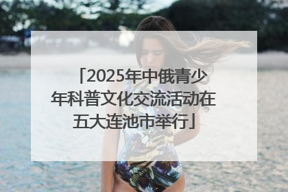 2025年中俄青少年科普文化交流活动在五大连池市举行