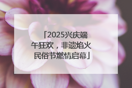 2025兴庆端午狂欢，非遗焰火民俗节燃情启幕